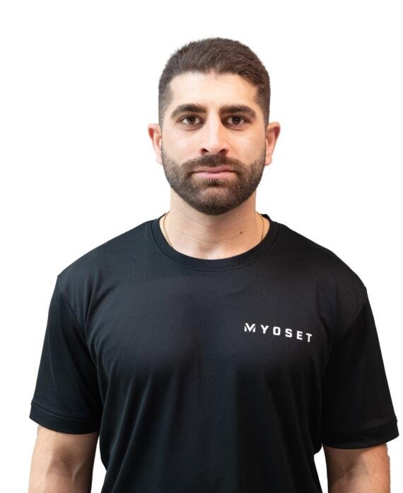 Senior Osteopath Hamza Taha at Myoset